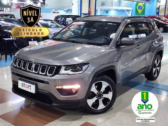 JEEP COMPASS 2.0 16V FLEX LONGITUDE AUTOMÁTICO